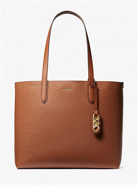 michael kors pebble leather tote